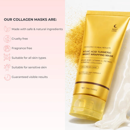 Kojic Acid Overnight Collagen Mask