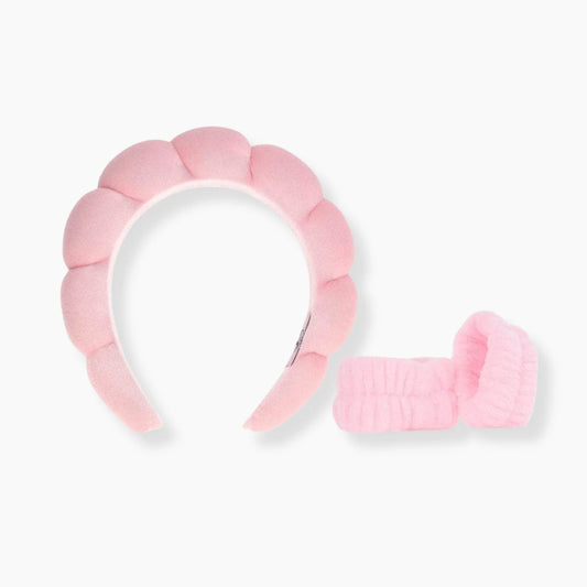 Luxury Cloud Headband & Wristband Set