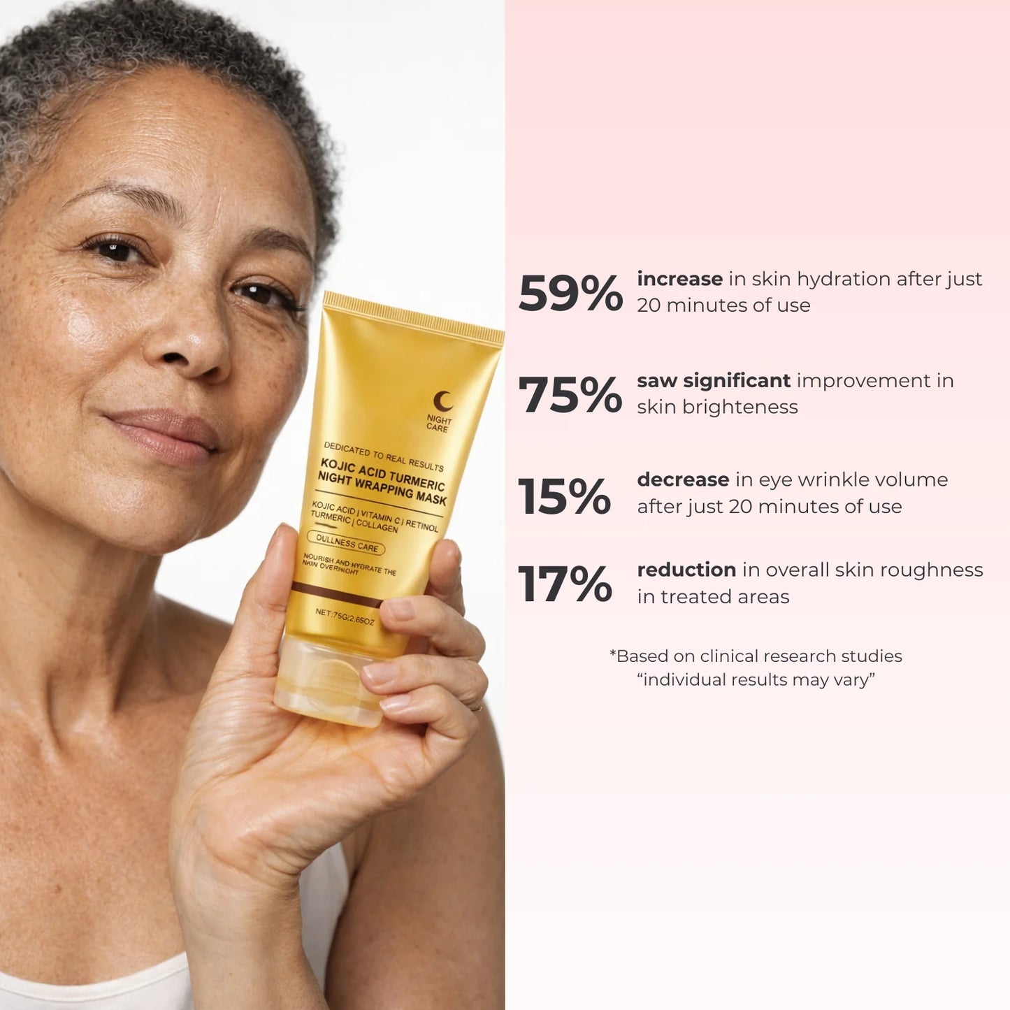 Kojic Acid Overnight Collagen Mask
