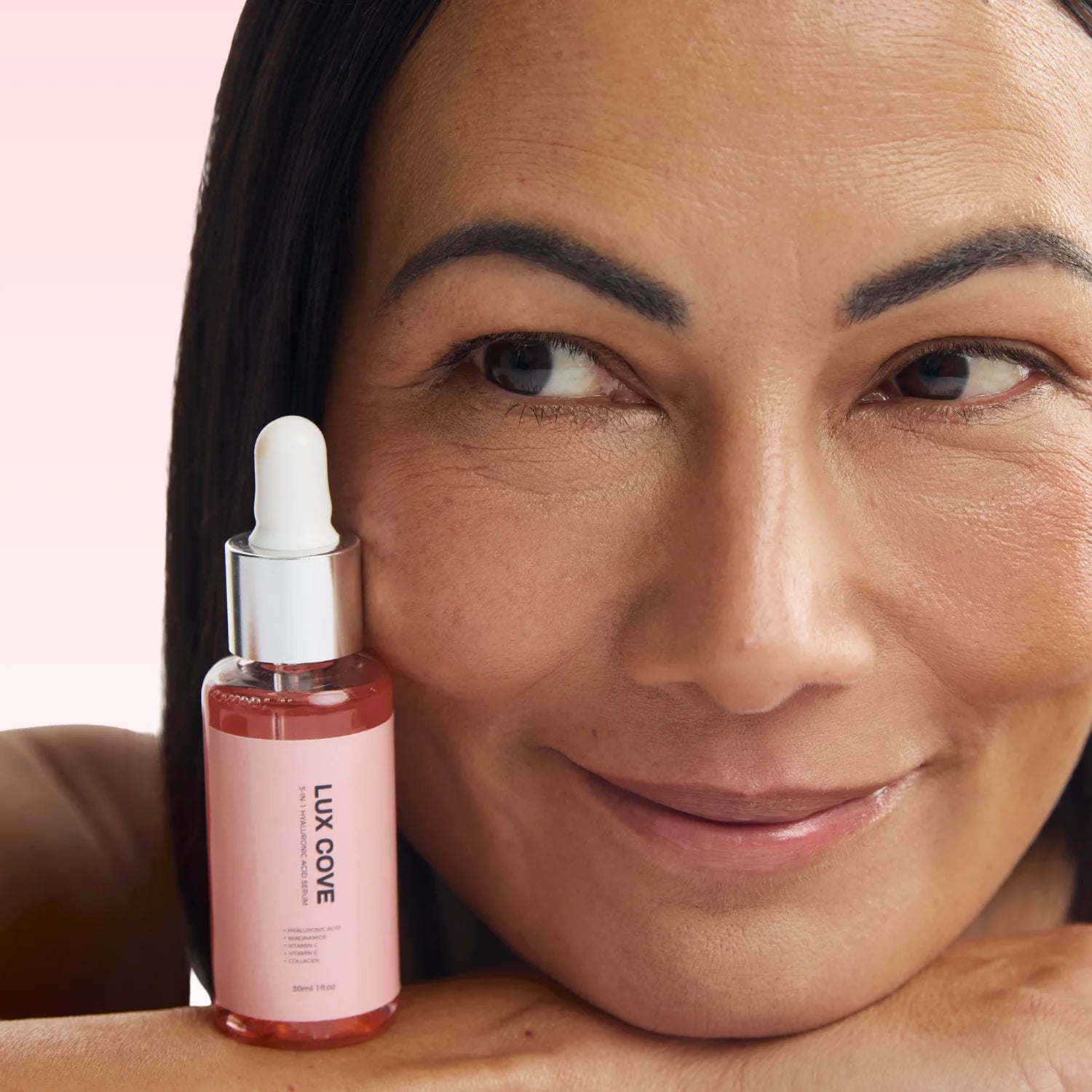 Lux Cove Skin Firming 5-In-1 Hyaluronic Acid Face Serum